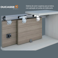 Kit SD Ducloset Duplo Mad/Alum 2 Portas