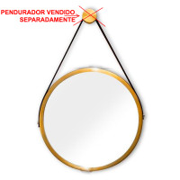 Espelho Adnet 50 cm Dourado